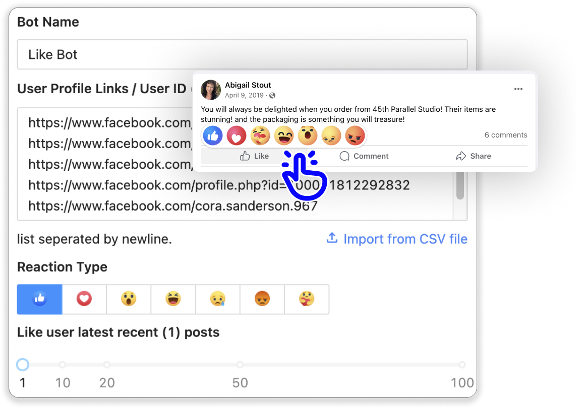 Facebook Auto Liker Screenshot